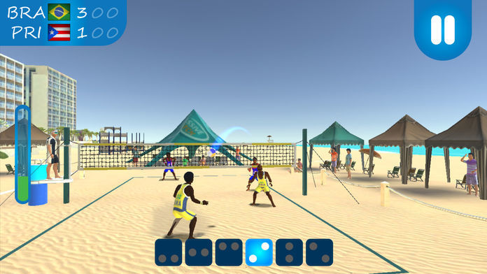 VTree沙滩排球 게임 스크린 샷