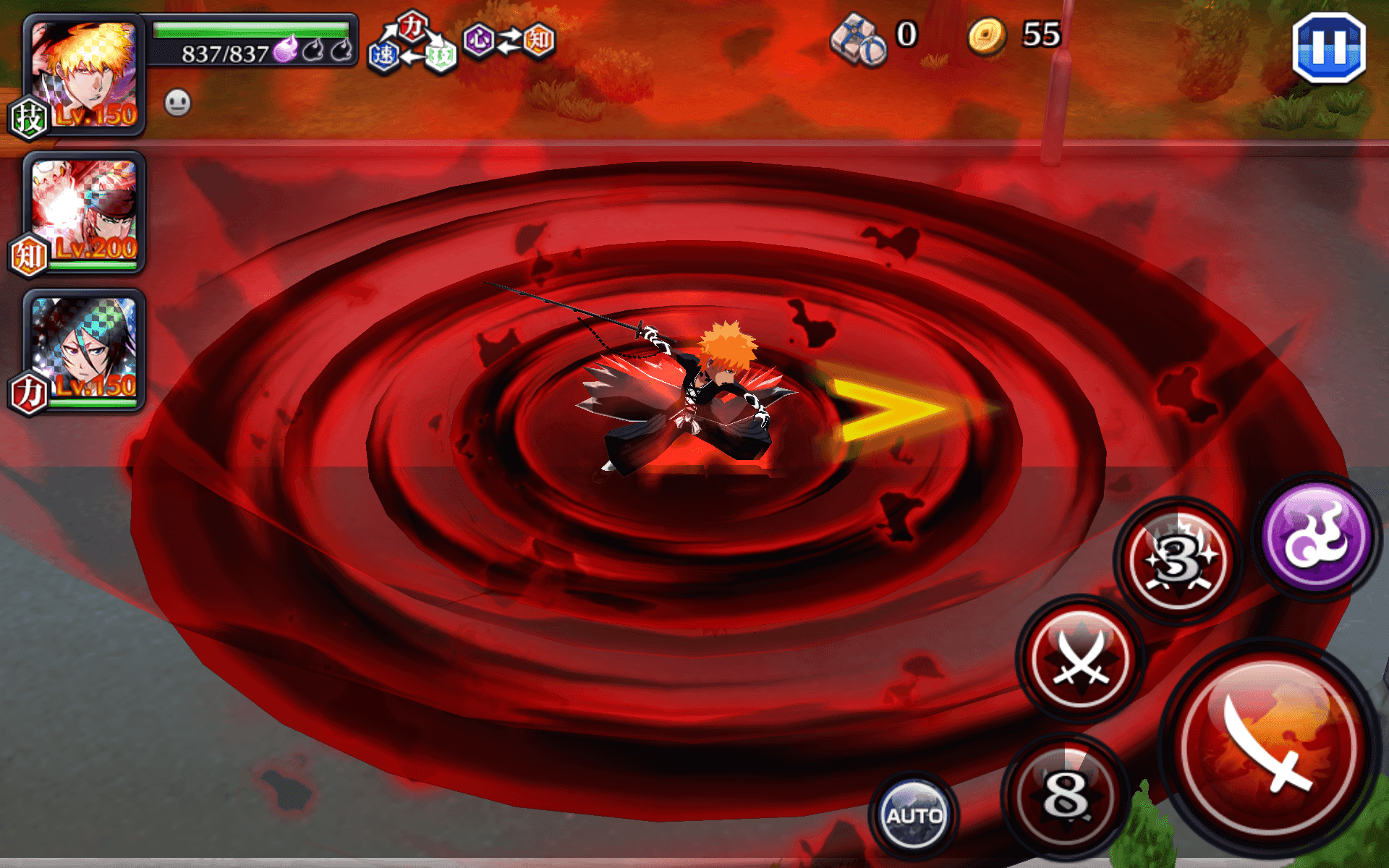 BLEACH Brave Souls - แอ็กชัน 3D ภาพหน้าจอเกม