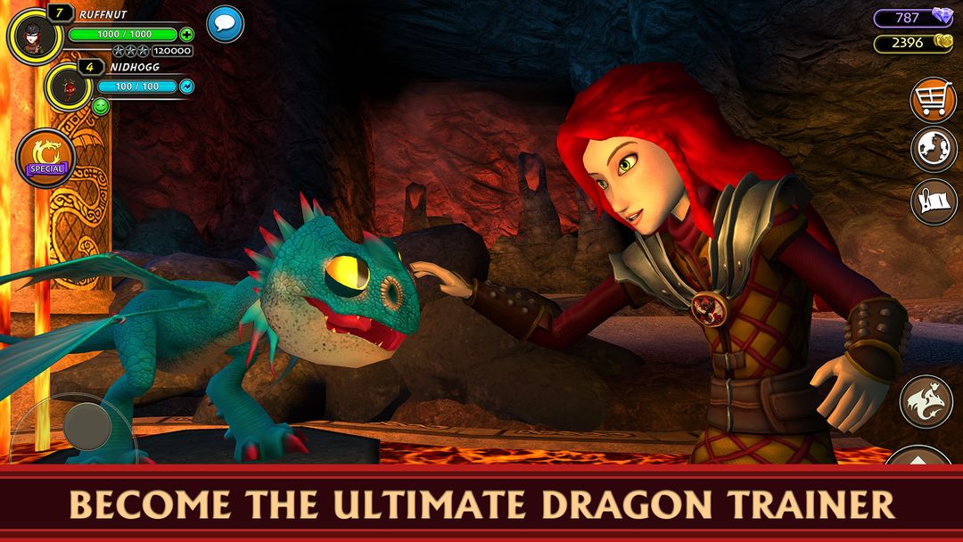 Screenshot of School of Dragons