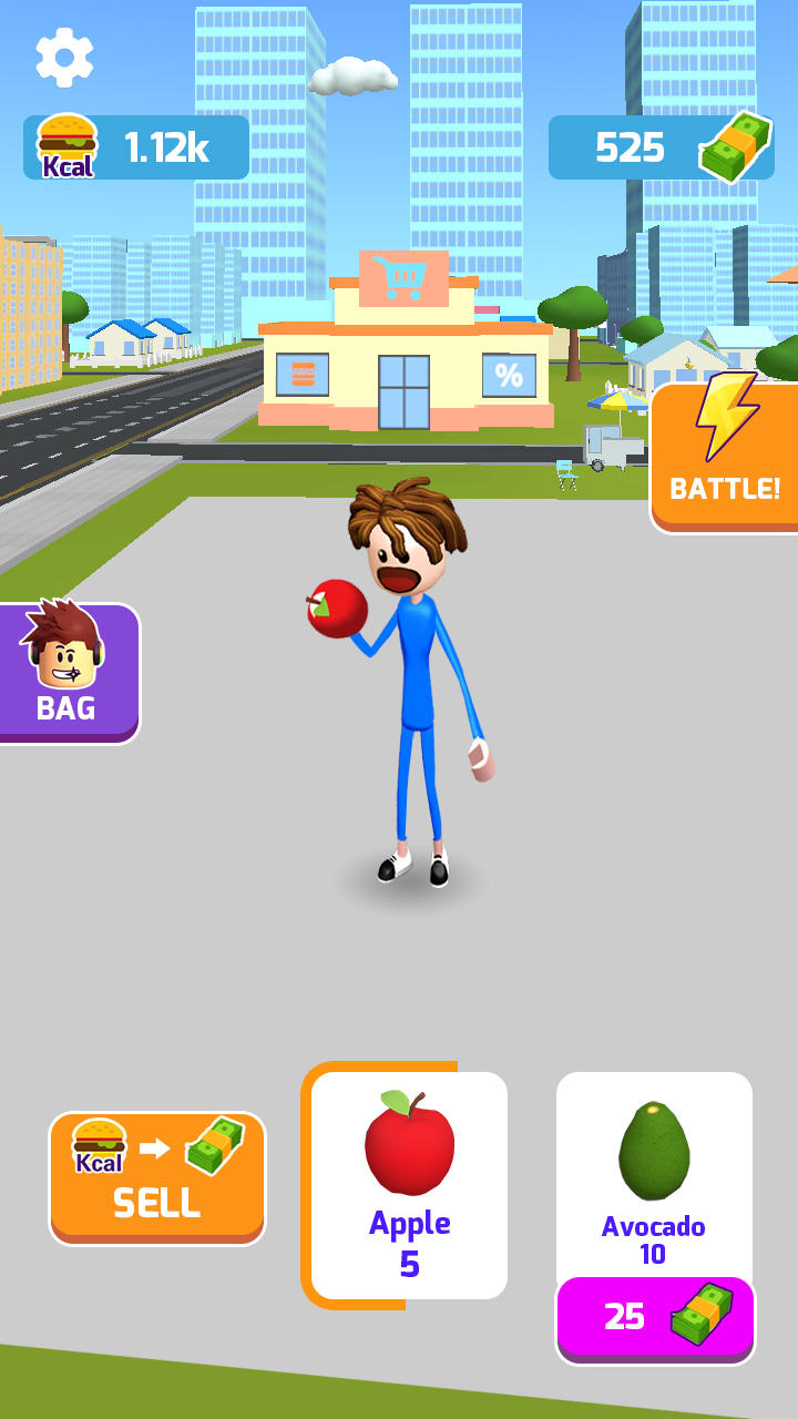 Screenshot of Eating Simulator