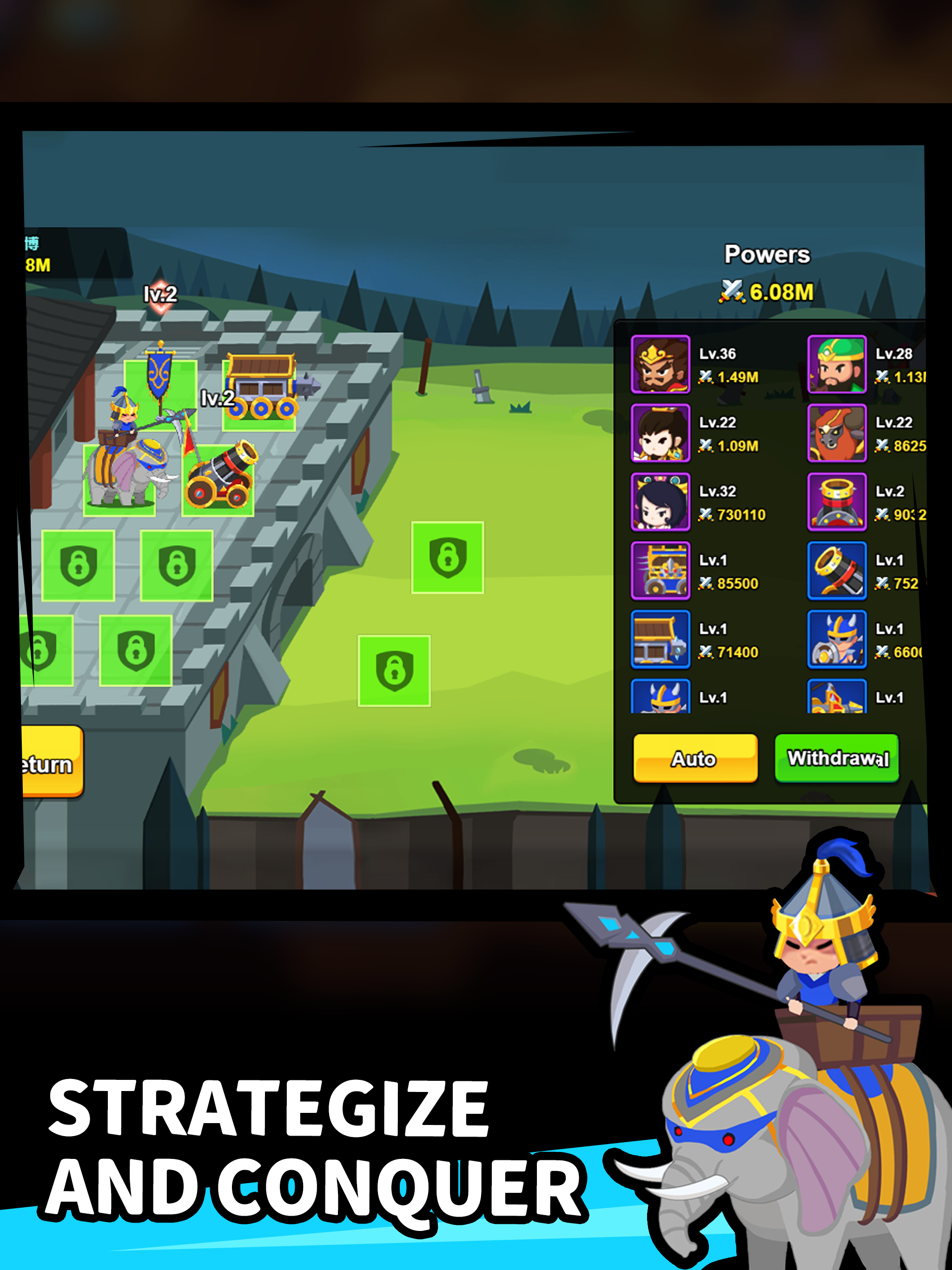 Merge heroes - idle war android iOS apk download for free-TapTap