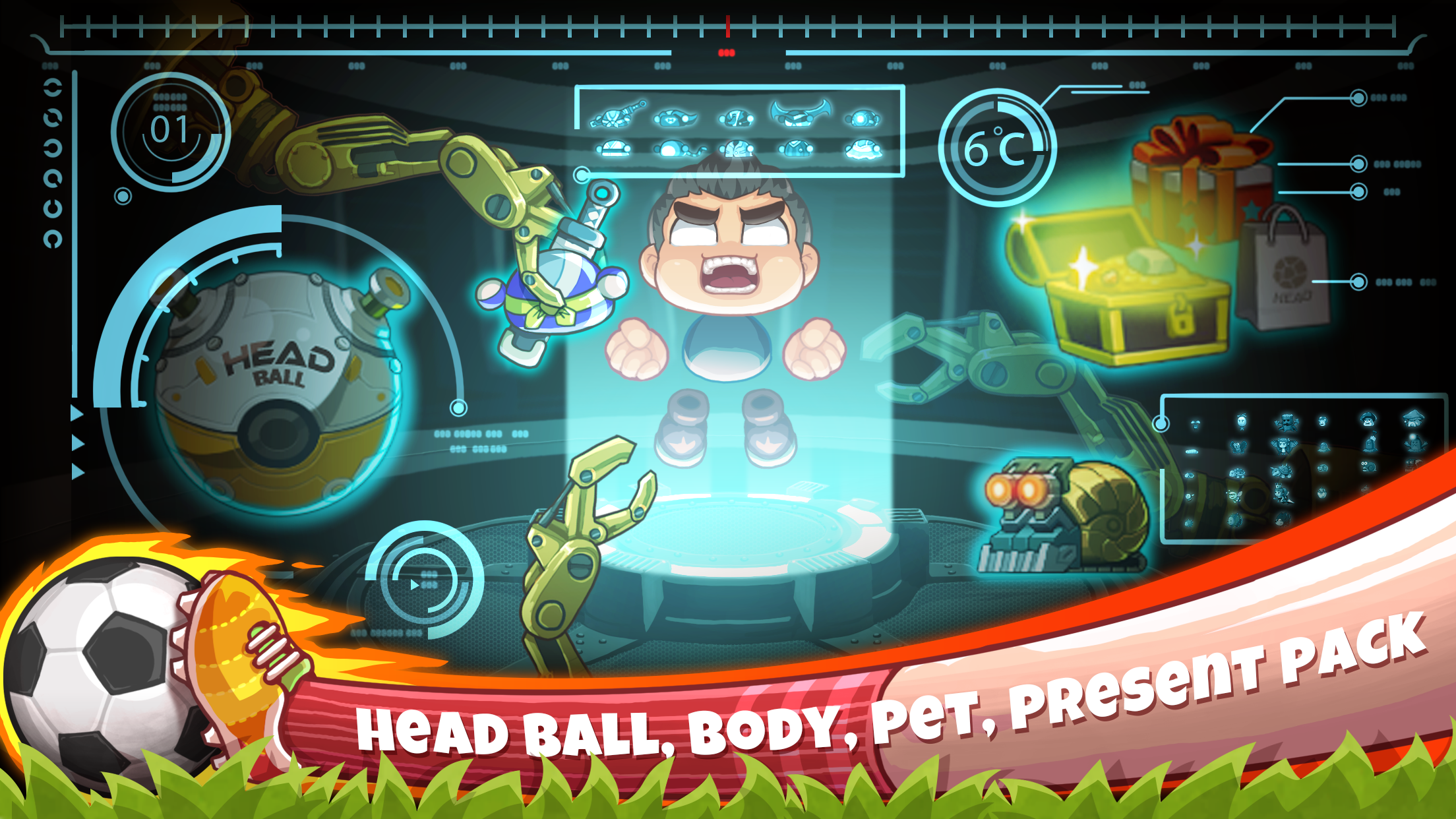 Head Soccer ภาพหน้าจอเกม