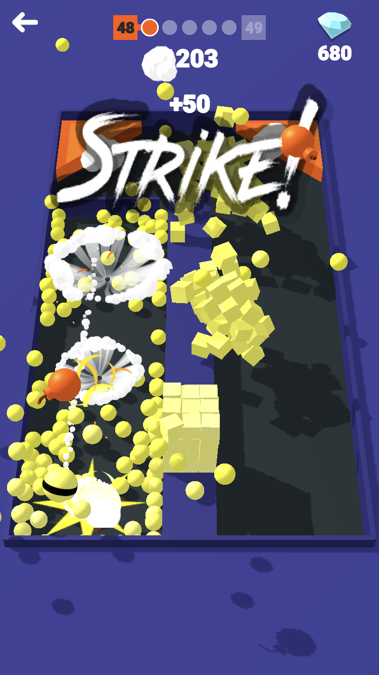 Strike Hit 게임 스크린 샷