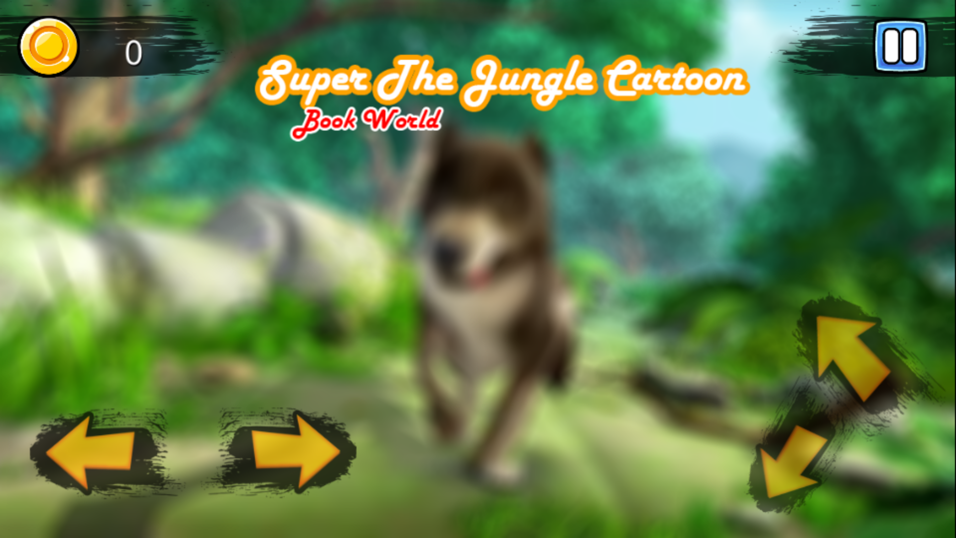 Screenshot of The Jungle Book Cartoon Game