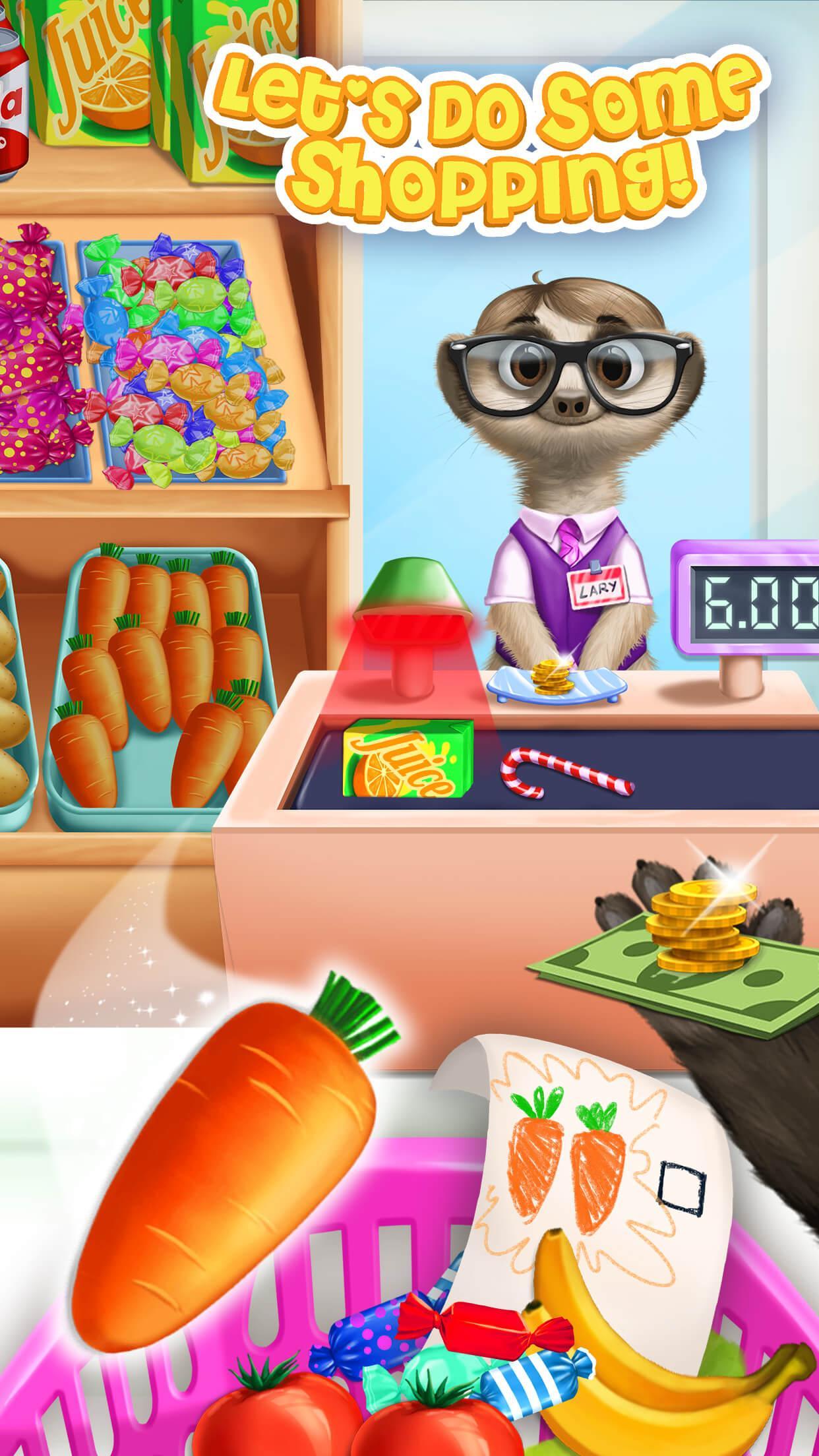 Panda Lu Baby Bear City Game Screenshot