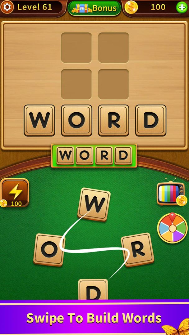 Screenshot of Word Game