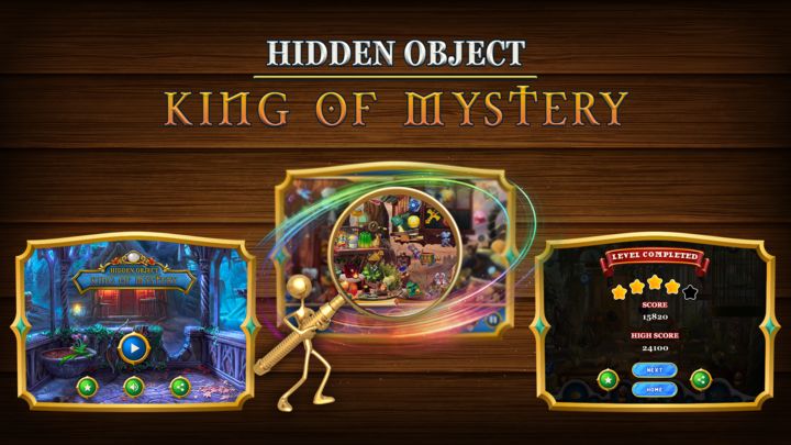 Hidden Object:King Of Mystery Game Screenshot
