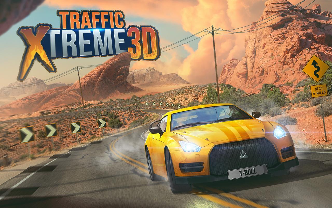 Traffic Xtreme 3D: Fast Car Racing & Highway Speed Game Screenshot
