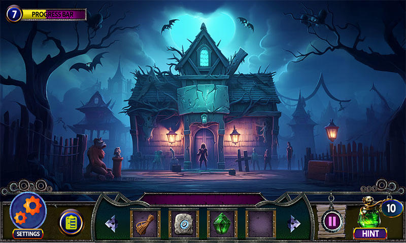 Halloween Room: Sinister Tales Game Screenshot
