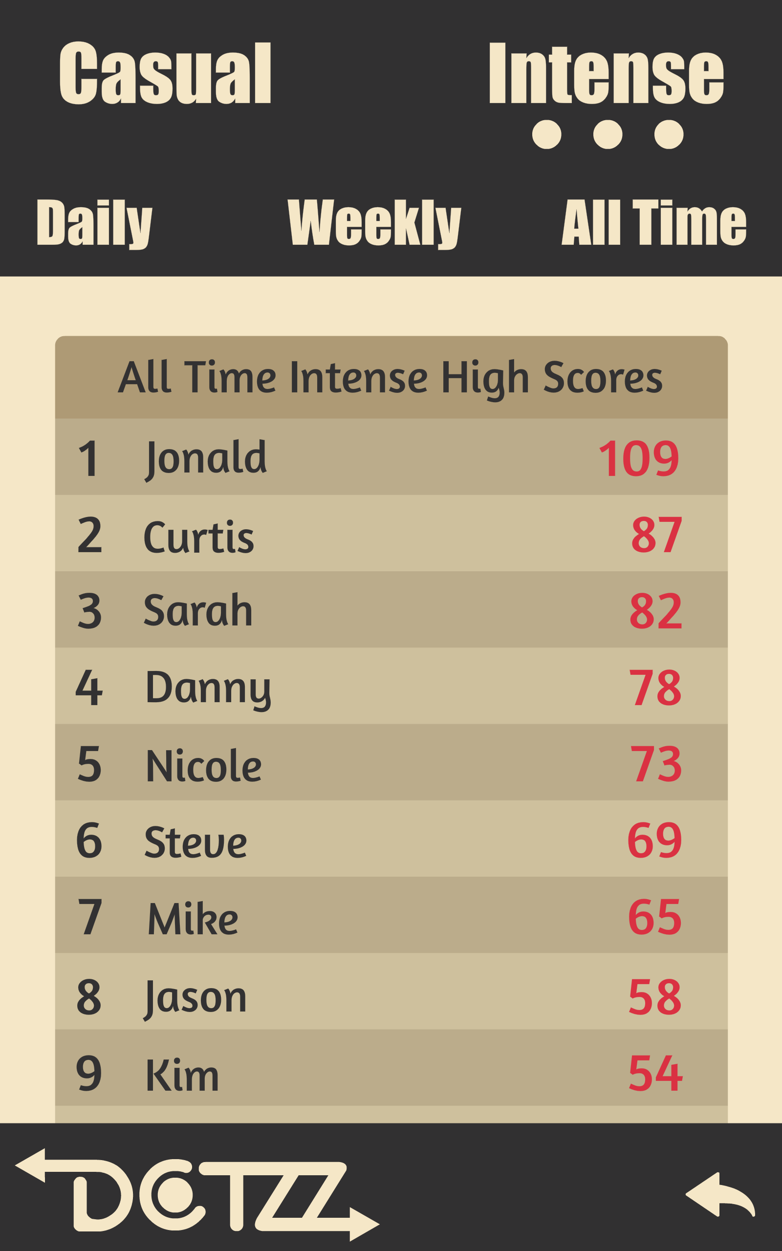 Dotzz Game Screenshot