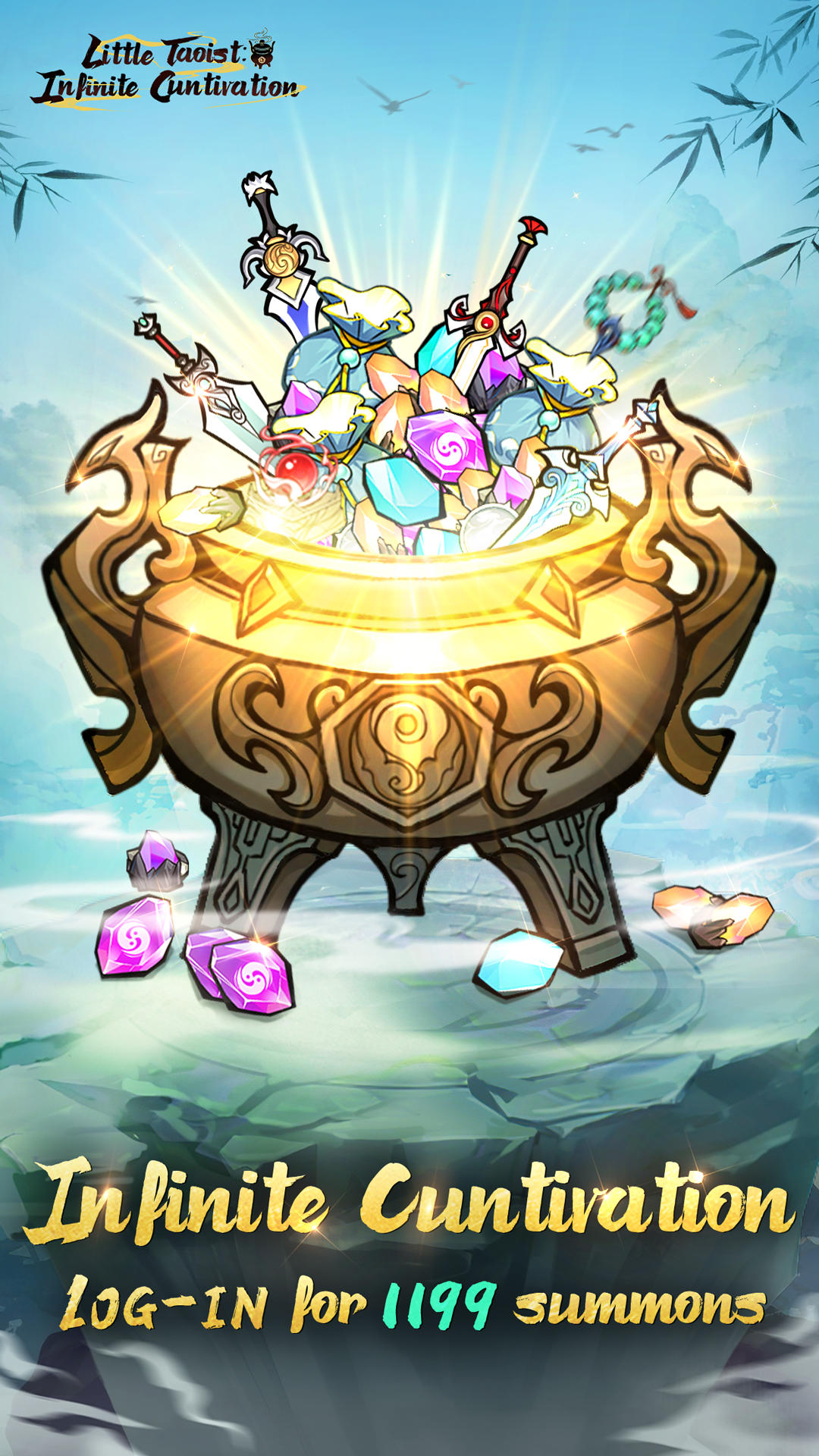 Скриншот игры Little Taoist:Infinity Forging