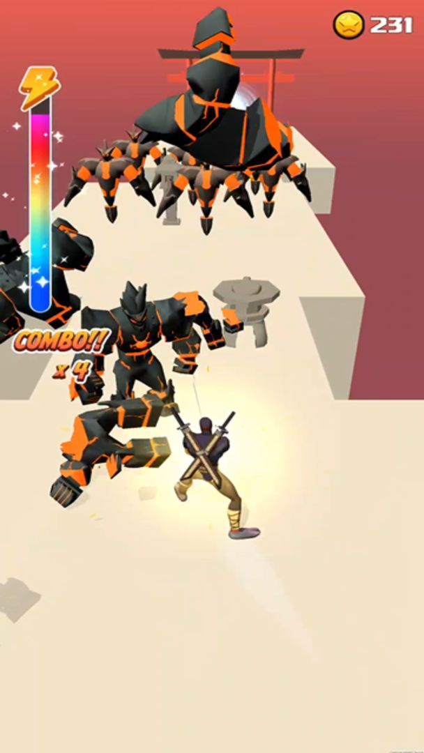 Screenshot of Street Ninja 3D