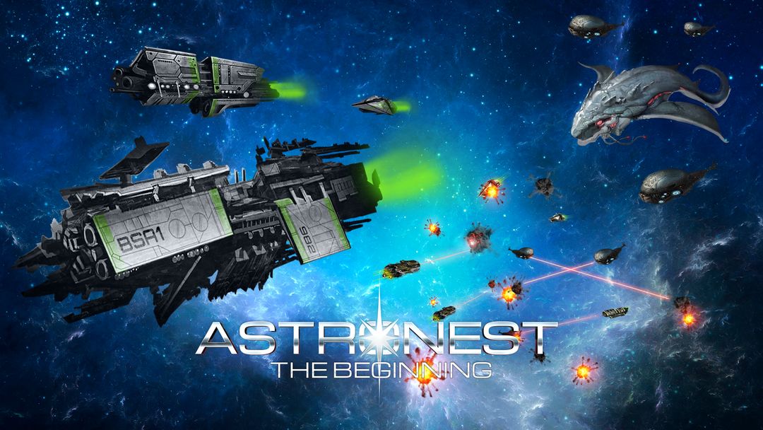 ASTRONEST - The Beginning screenshot game