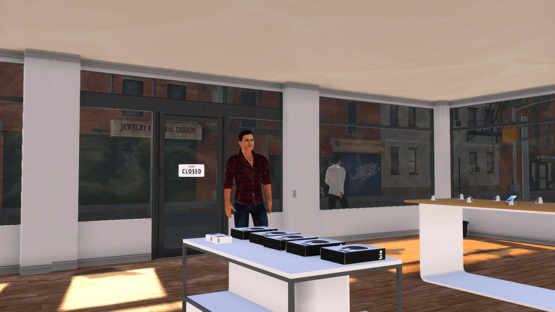 Screenshot of Mobile Store Simulator