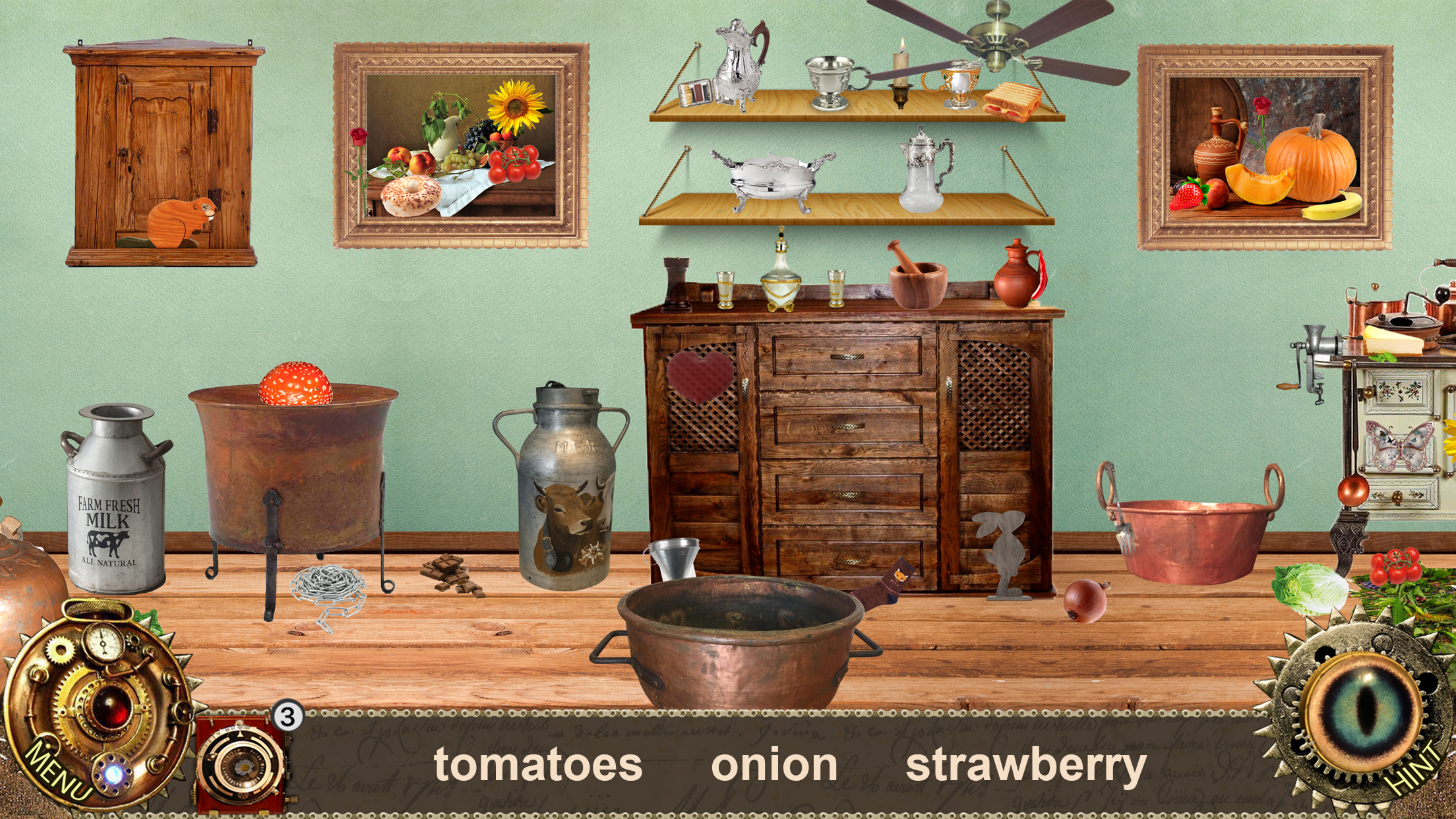 Hidden Object Games with Alice Game Screenshot