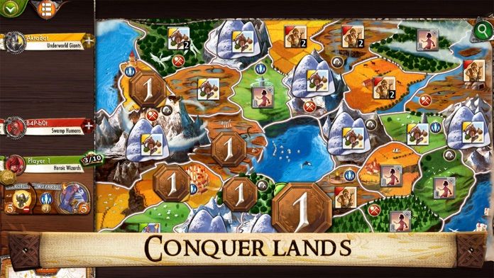 Screenshot of Small World - The Board Game
