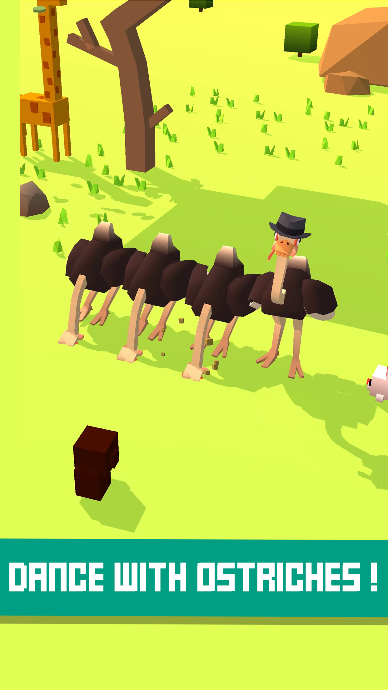 Ostrich Among Us Game Screenshot
