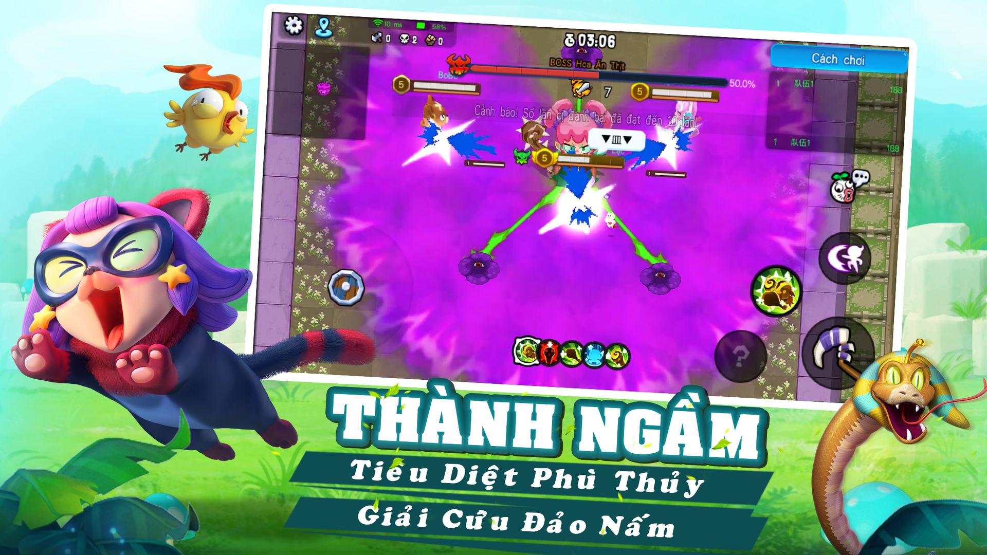Screenshot of 360mobi Ngoi Sao Bo Lac - Nen Nen Nen