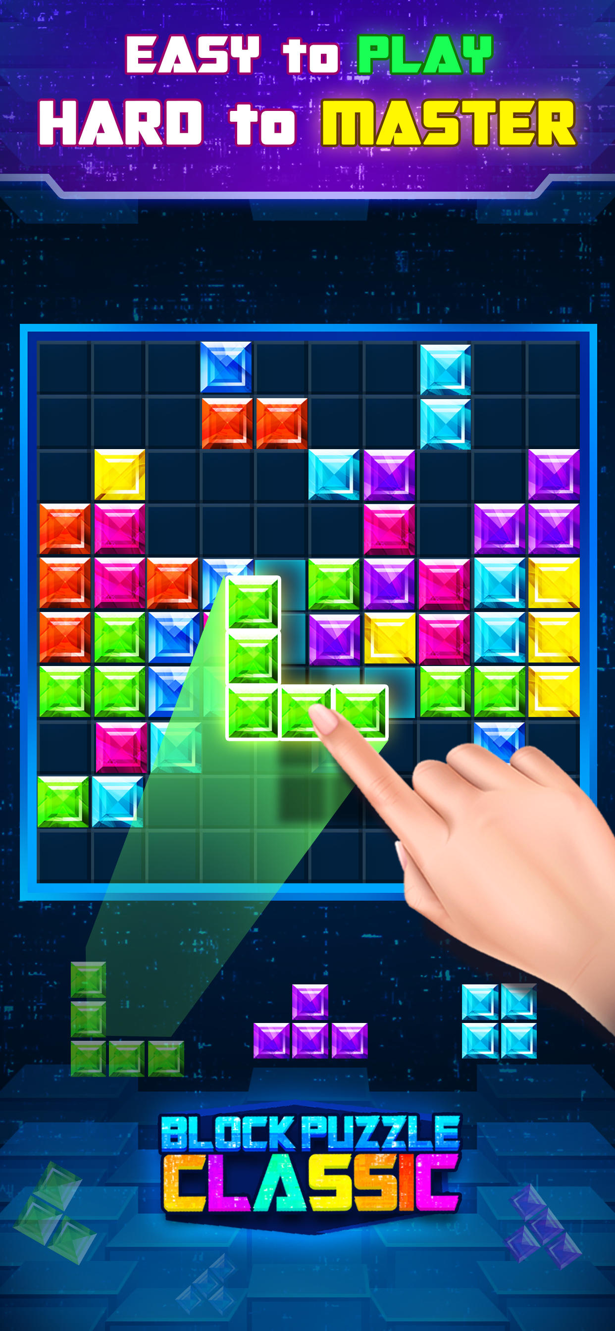Block Puzzle Classic Plus Game Screenshot