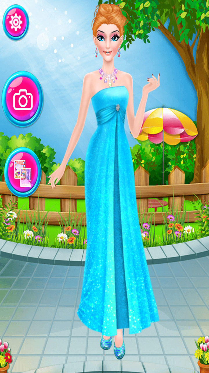 Pink Princess Makeover Salon Game Screenshot