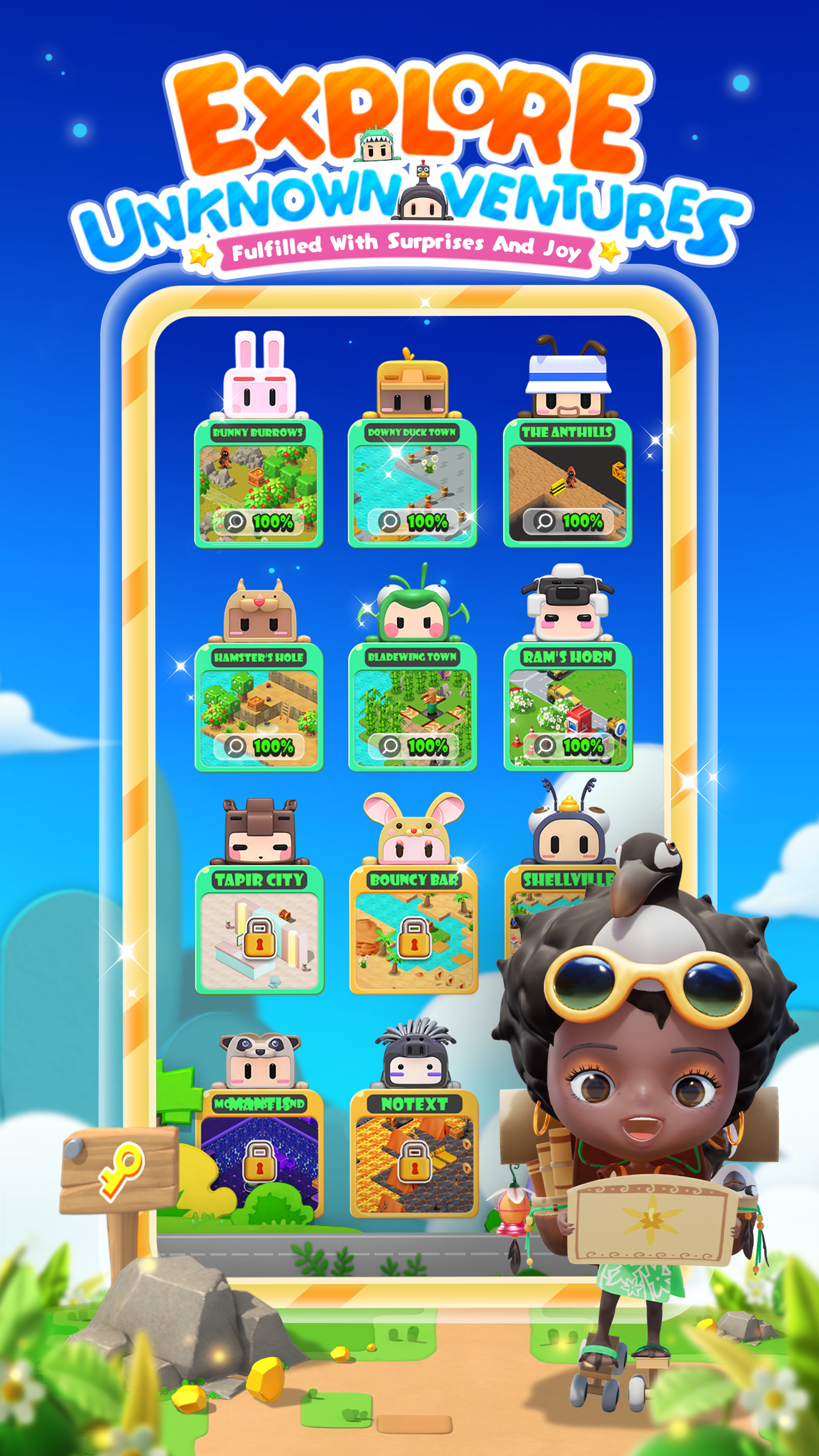 Woo!topia Game Screenshot