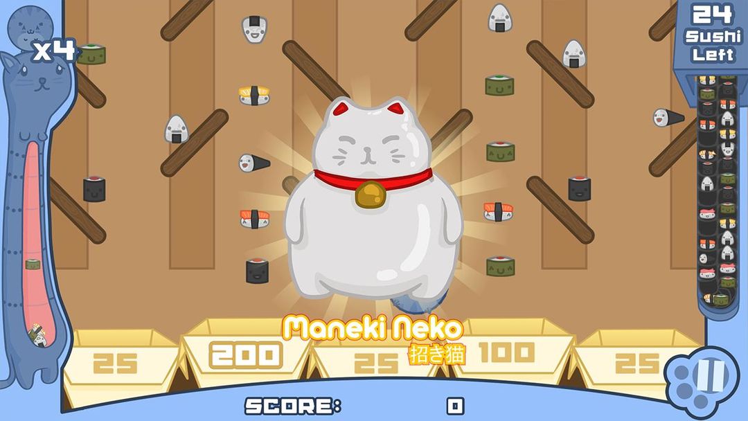 Sushi Cat ภาพหน้าจอเกม