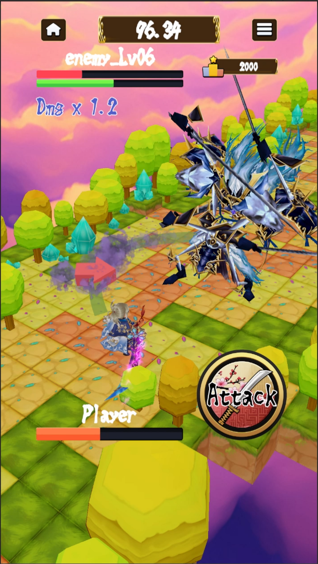 SAMURAI ELEMENTS-JAPAN Action Game Screenshot