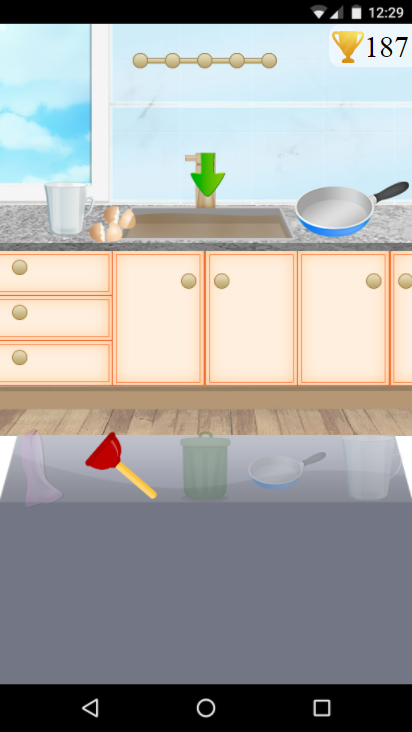 cooking and washing dishes game 2 Game Screenshot