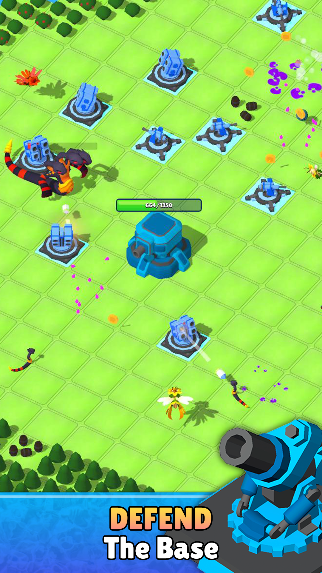 Defense.io Tower Defense TD Game Screenshot