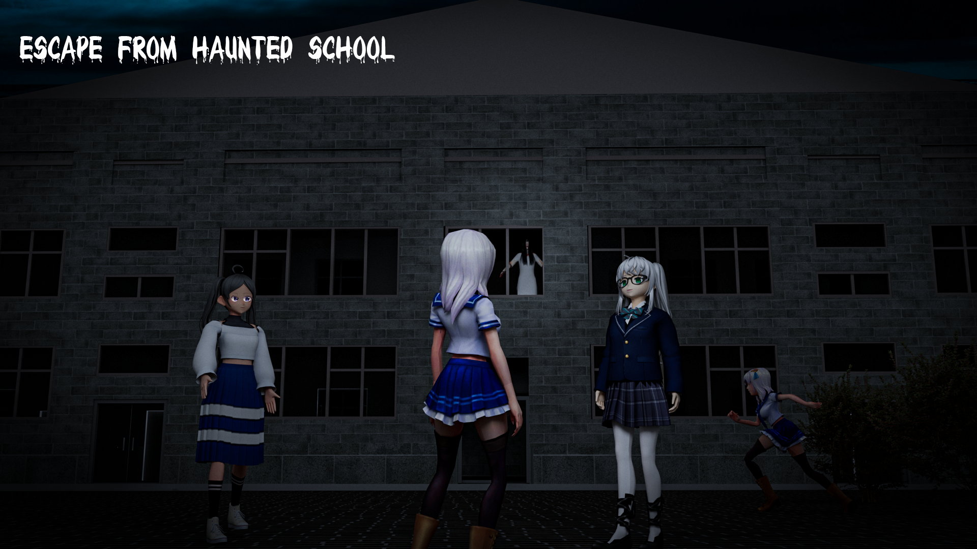 Скриншот игры Scary Horror School Game