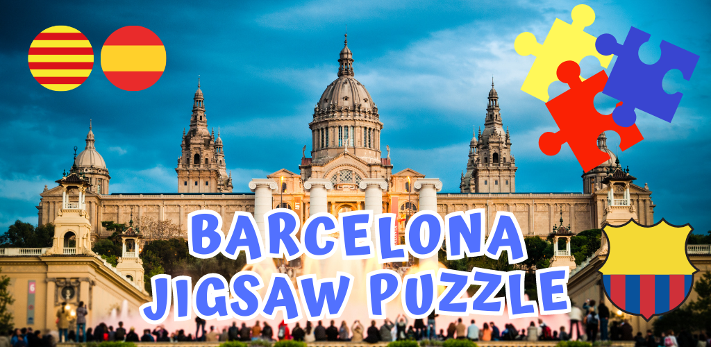 Banner of Barcelone - Jeu de puzzle 1