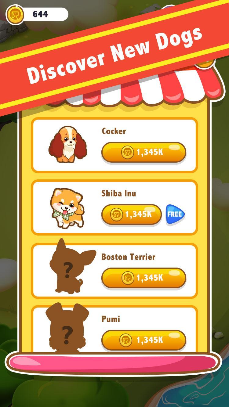 Merge Dogs - idle & breed Game Screenshot