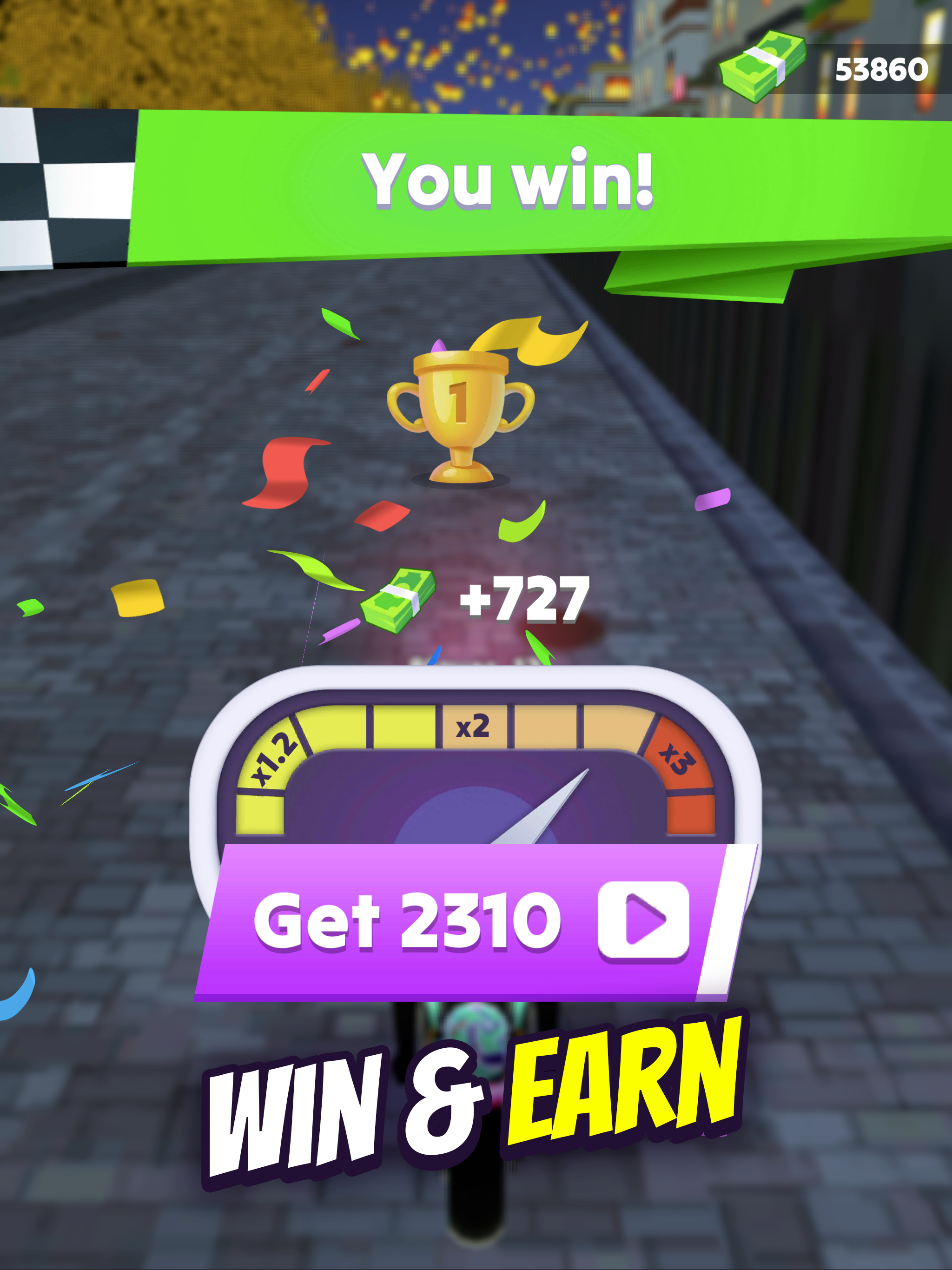 Cuplikan Layar Game Wild Wheels: Bike Racing