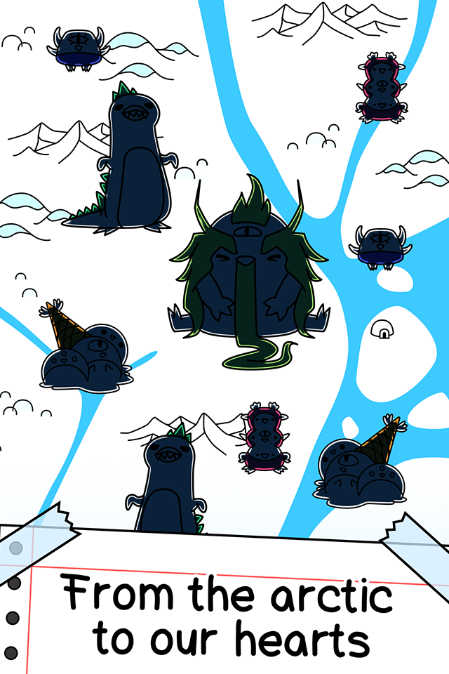 Penguin Evolution: Idle Merge Game Screenshot