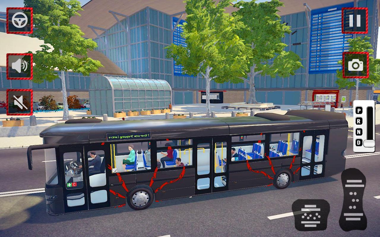 Screenshot of City Coach Bus Driving Simulator 3D: City Bus Game