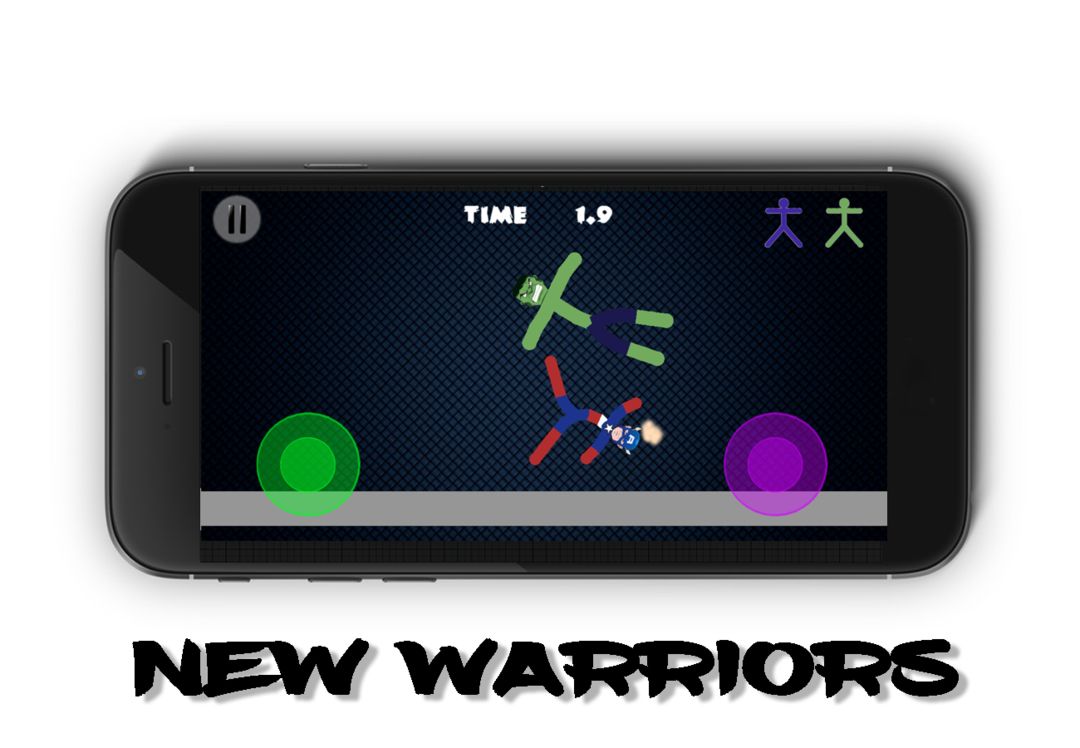 Stickman Warriors Online ภาพหน้าจอเกม