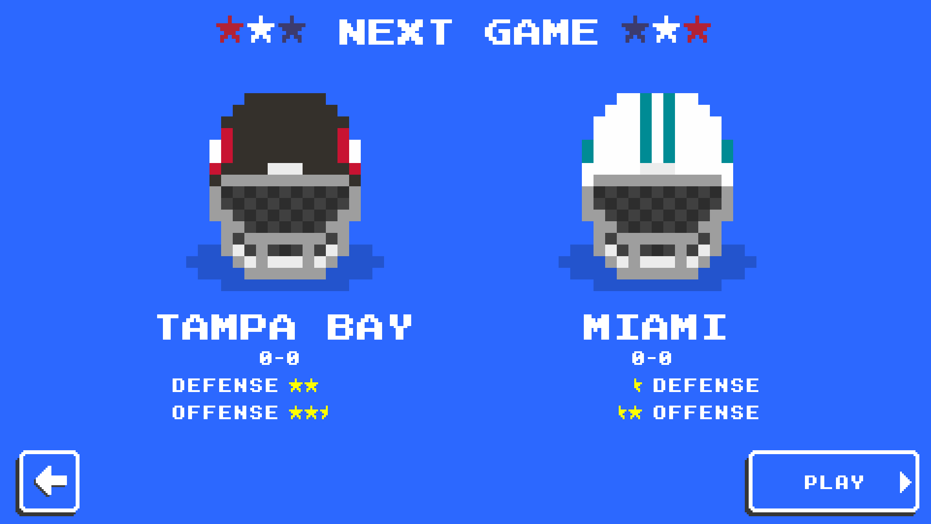 Retro Bowl Game Screenshot