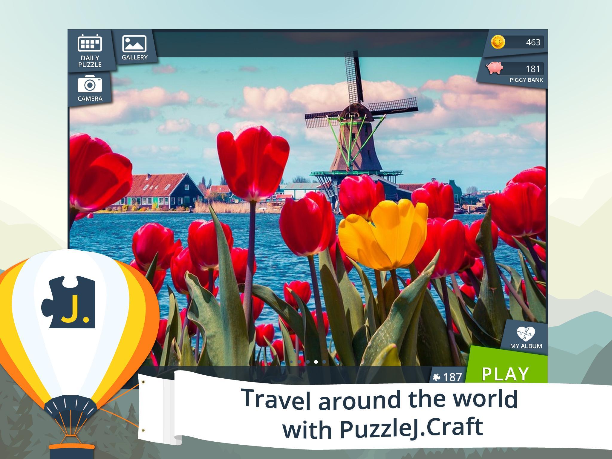 Puzzle J. Craft Game Screenshot