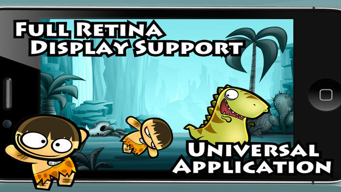 Chop Chop Caveman Game Screenshot