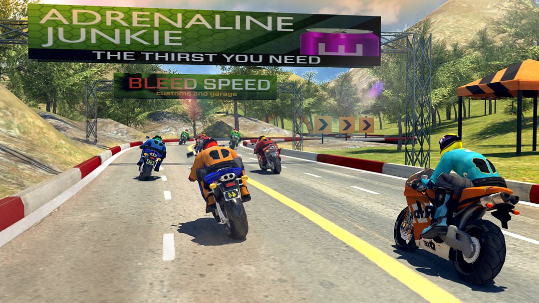 Bike Racing Rider ภาพหน้าจอเกม