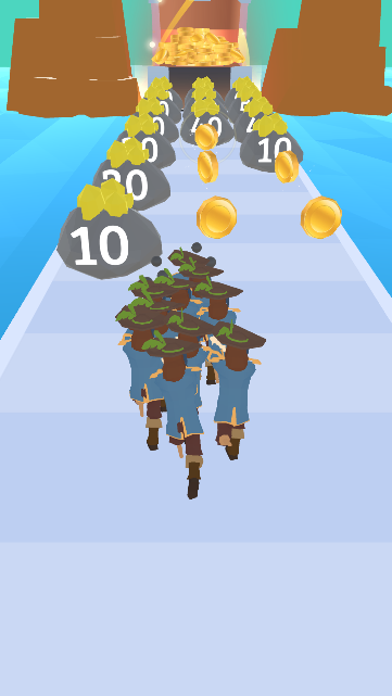 Pirate Runner Game Screenshot