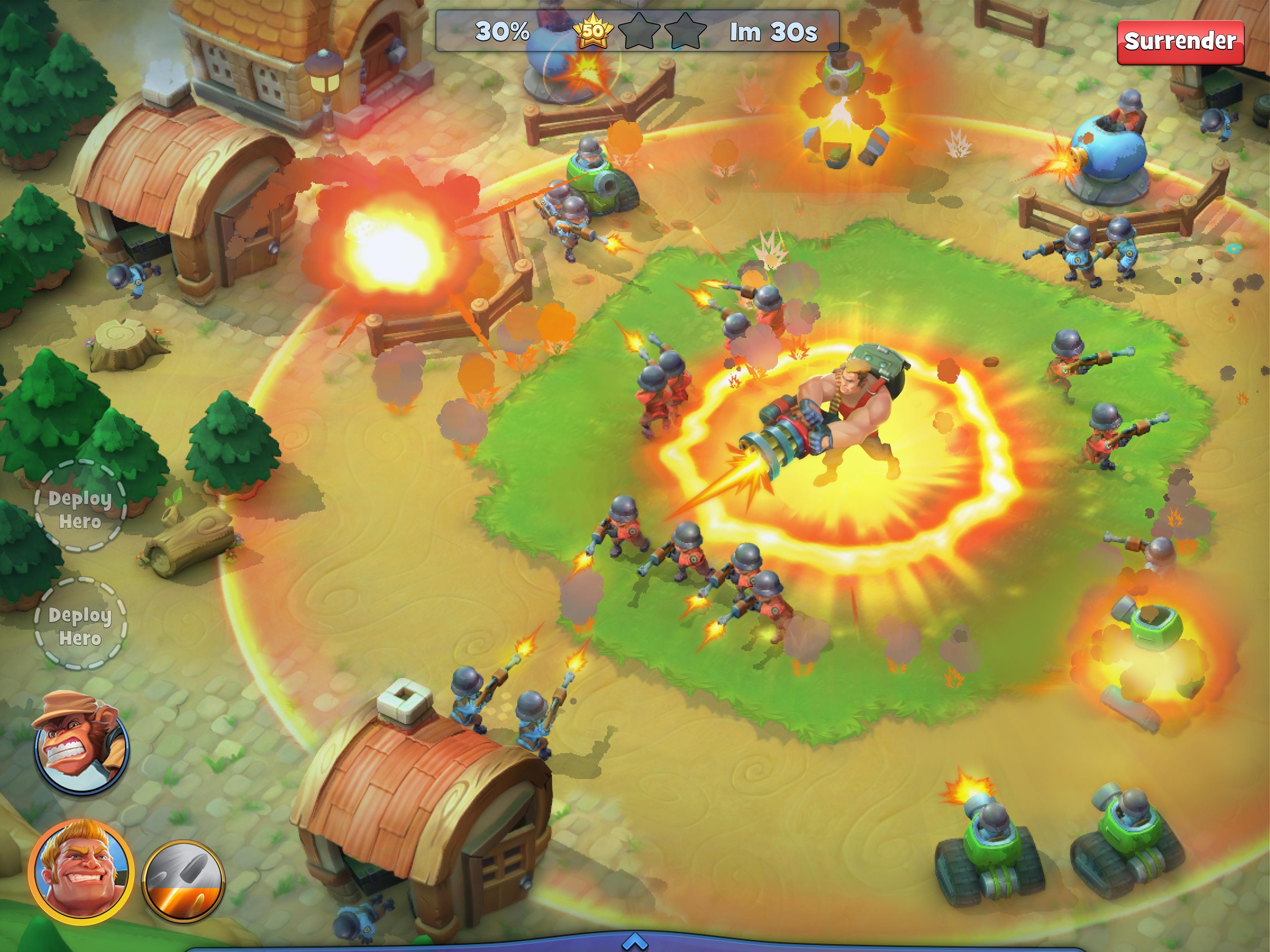 Fieldrunners Attack! Game Screenshot