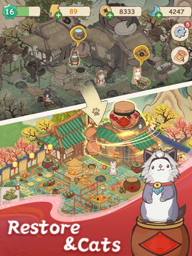 Dream Xanadu: Cats Blast Saga Game Screenshot