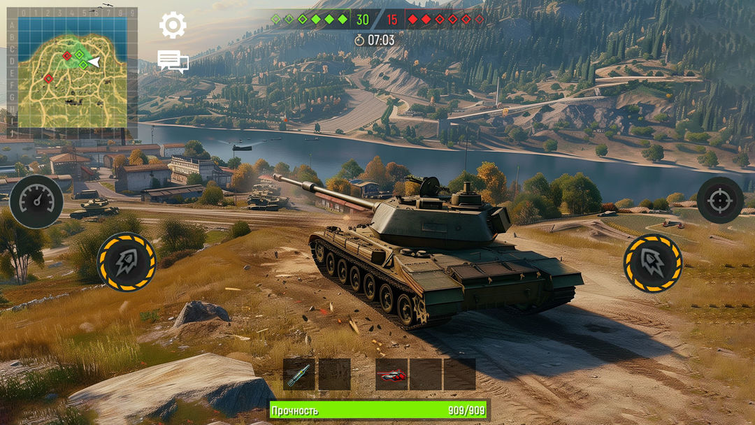 War of Tanks: World Thunder ภาพหน้าจอเกม