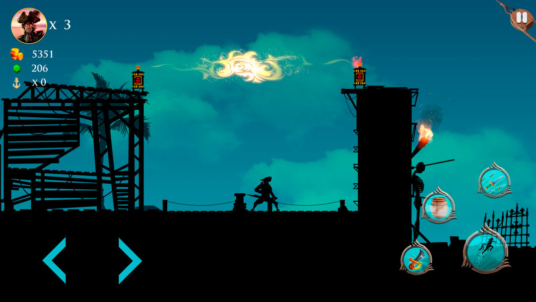 Screenshot of Arrr! Pirate Arcade Platformer