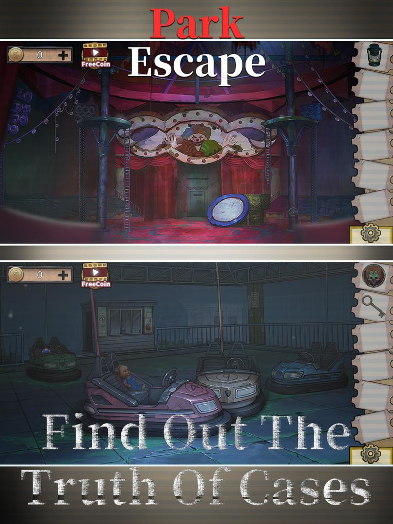 Park Escape 11: Amusement park ภาพหน้าจอเกม