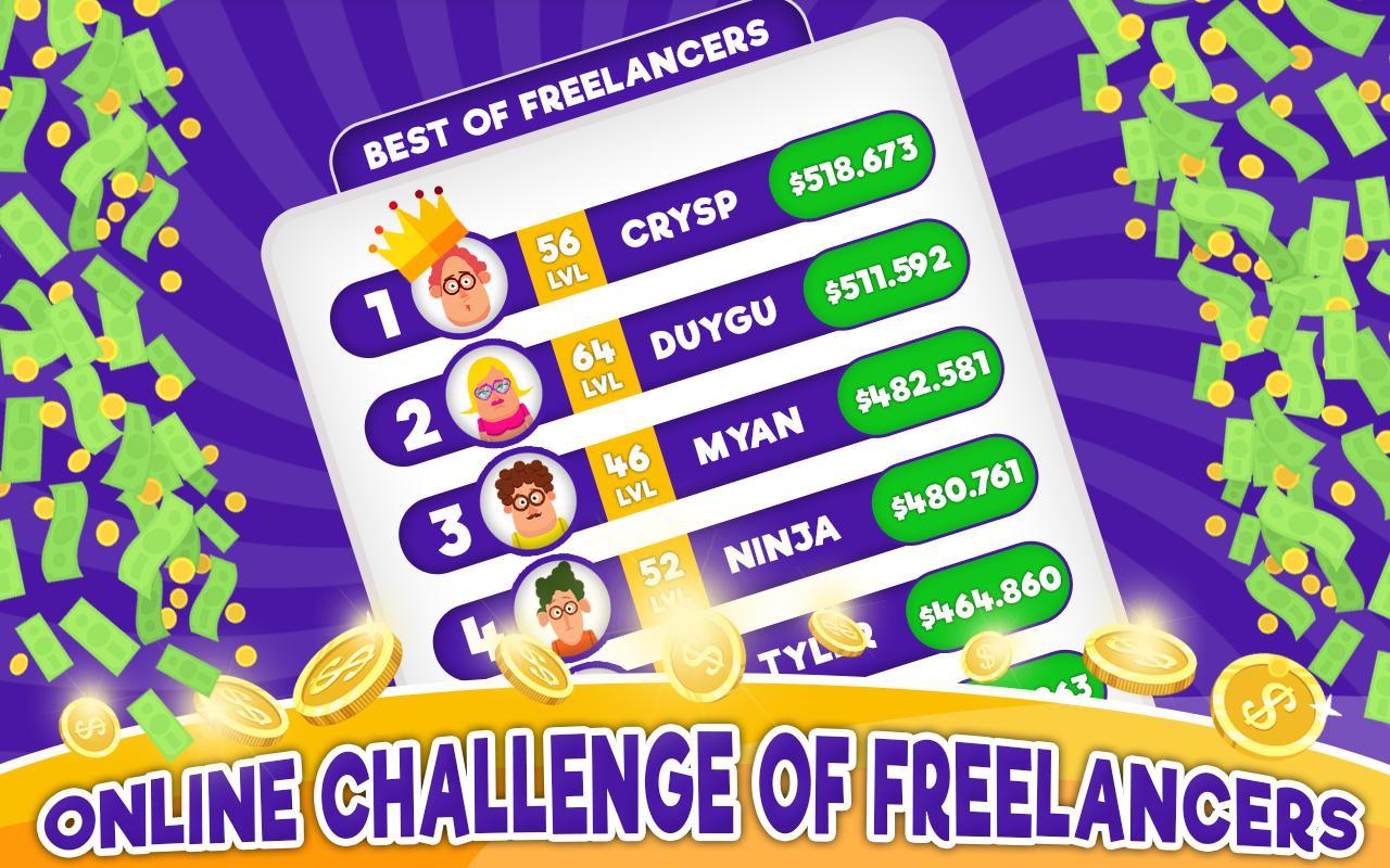 Freelancer Simulator Inc : Game Dev Clicker Game Screenshot