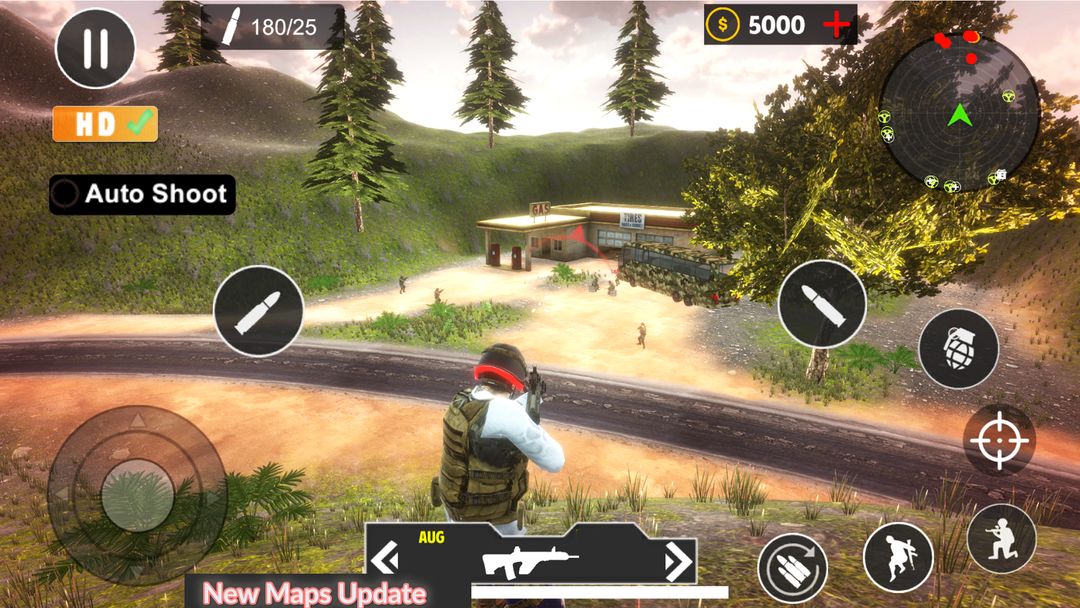 PVP Shooting Battle Online FPS ภาพหน้าจอเกม