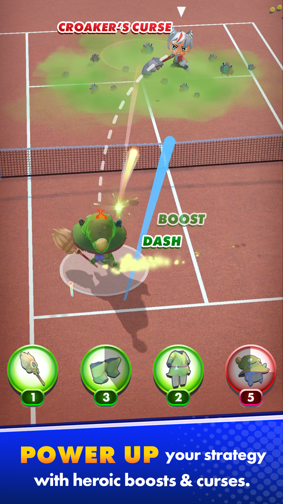 Screenshot of Super Champs: Racket Rampage