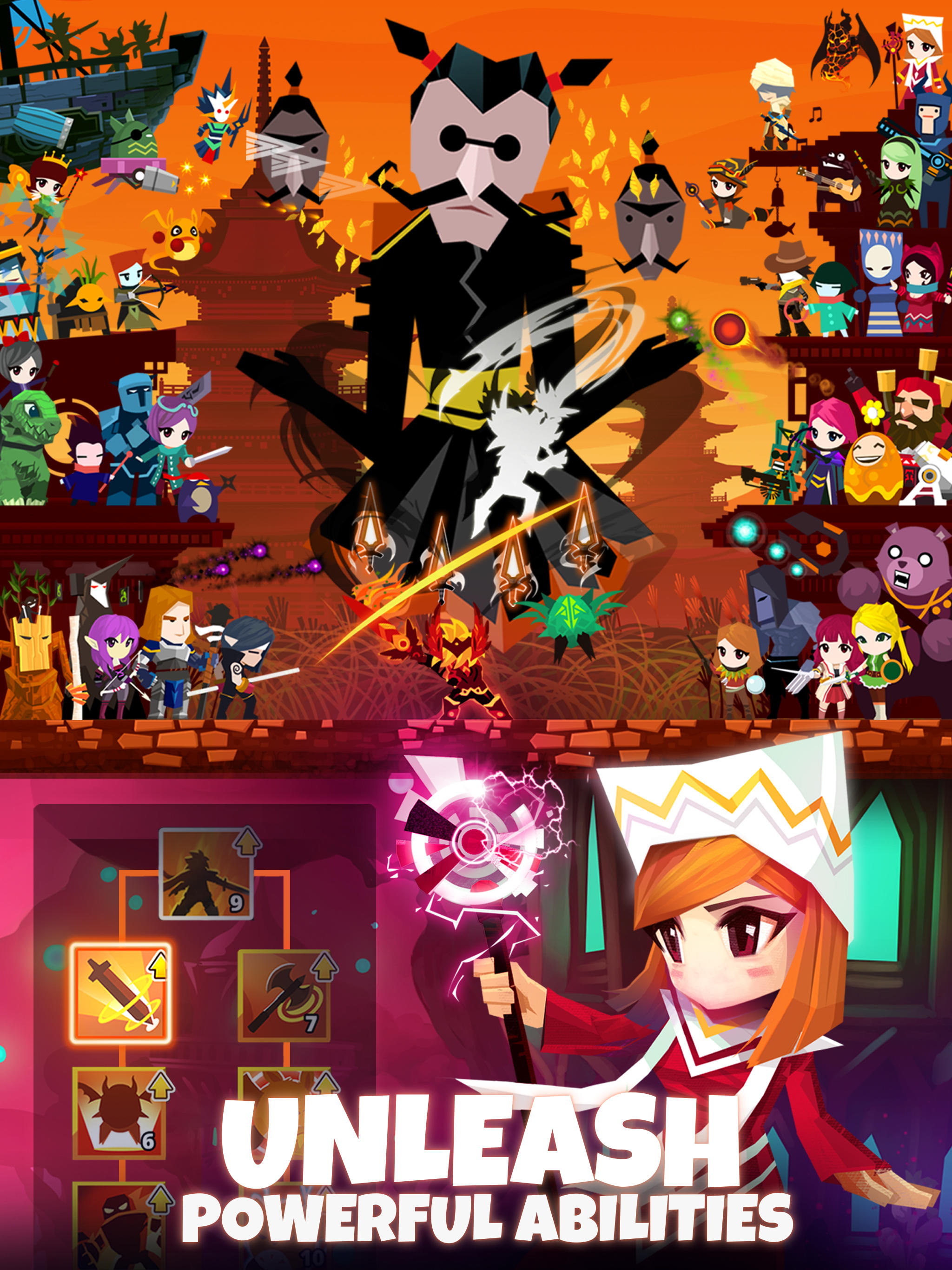 Tap Titans 2: Clicker Idle RPG ภาพหน้าจอเกม